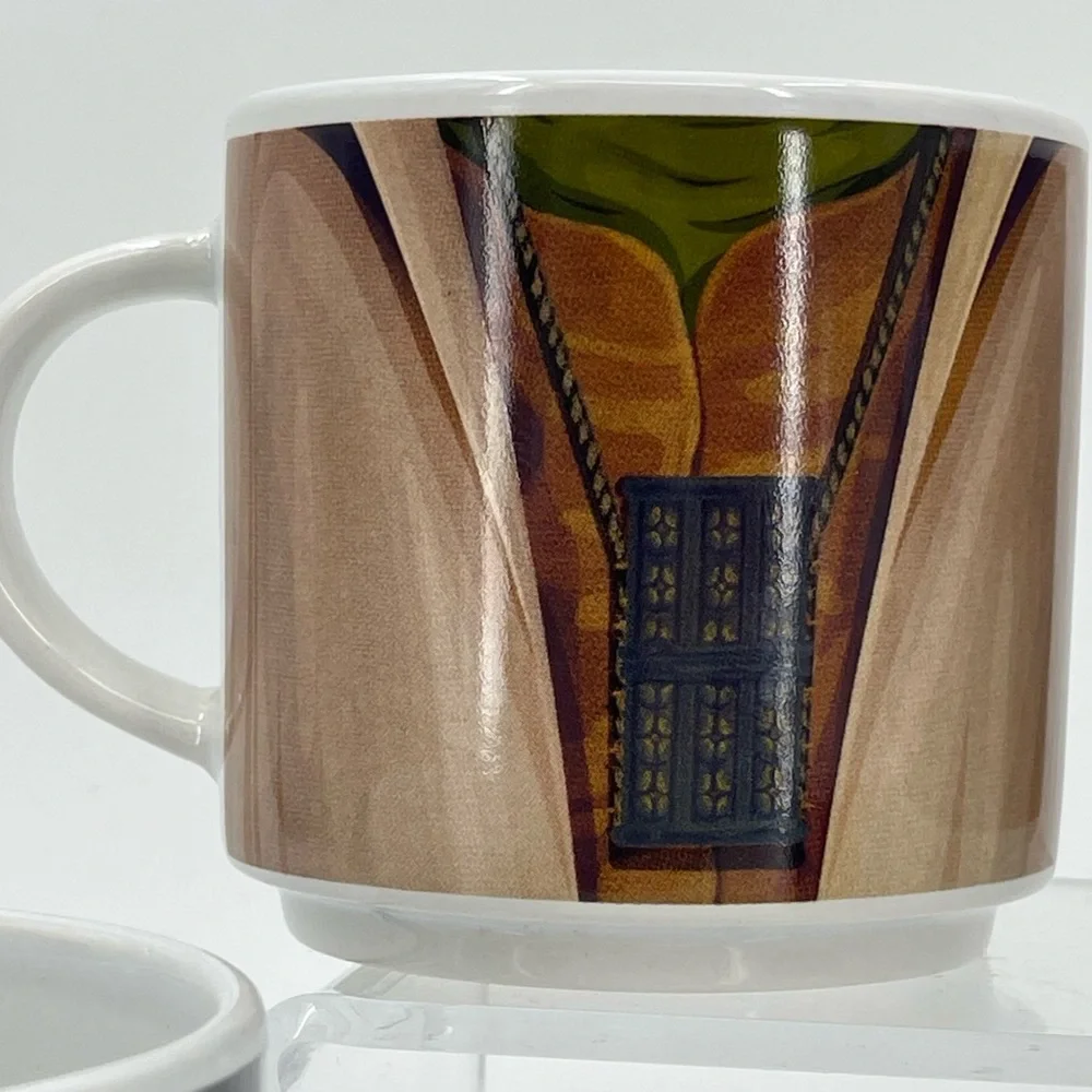 Star Wars Vandor‎ Ceramic Mugs Chewbacca, R2-D2, Yoda & Darth Vader Set of 4